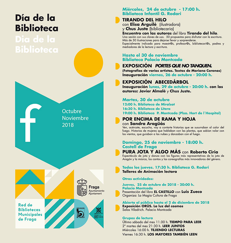 dia biblioteca cartel