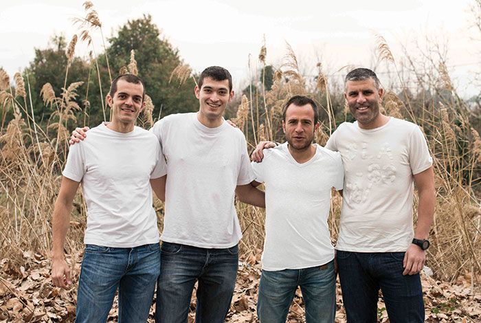 Jordi Puch, Guillem San Martín, Enrique Badía y Raúl Batista, atletas solidarios