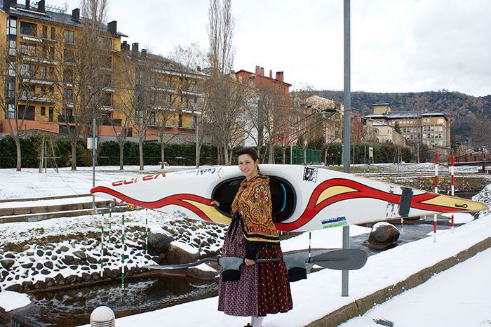 Júlia Cuchí, pregonera Fiestas del PIlar de Fraga 2015