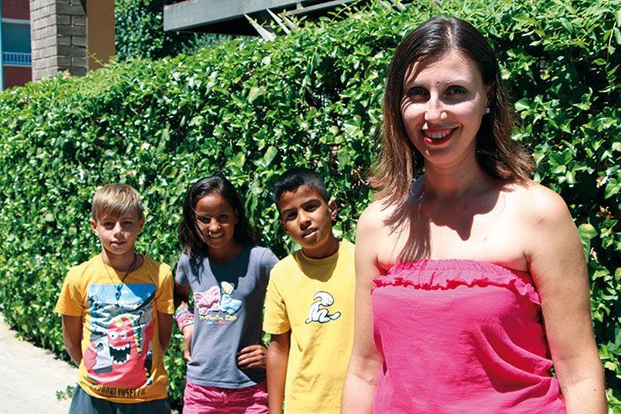 Sonia Bonillo, madre de acogida