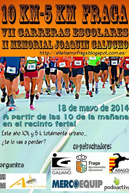 Carrera 10km y 5km Fraga