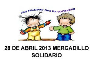 Mercadillo solidario en Miguel Servet