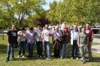 La CUP hizo un acto político en Fraga el día de reflexión