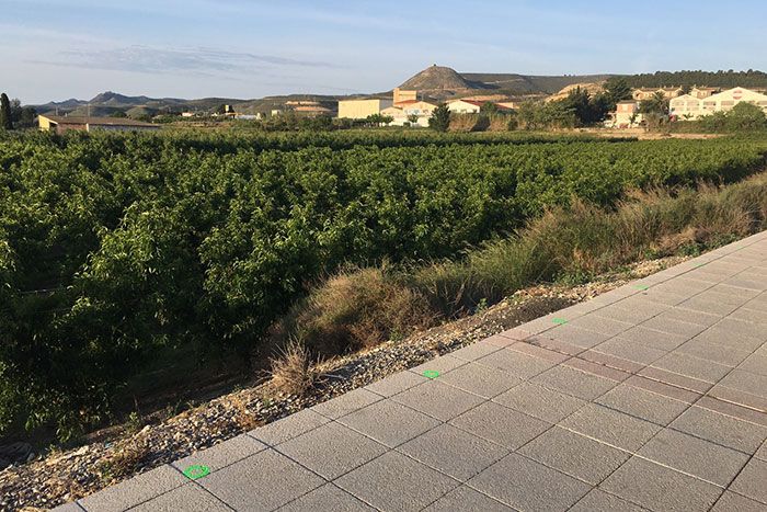 El Ayuntamiento de Fraga instalará una barandilla de seguridad en la zona alta de la Avenida de Aragón