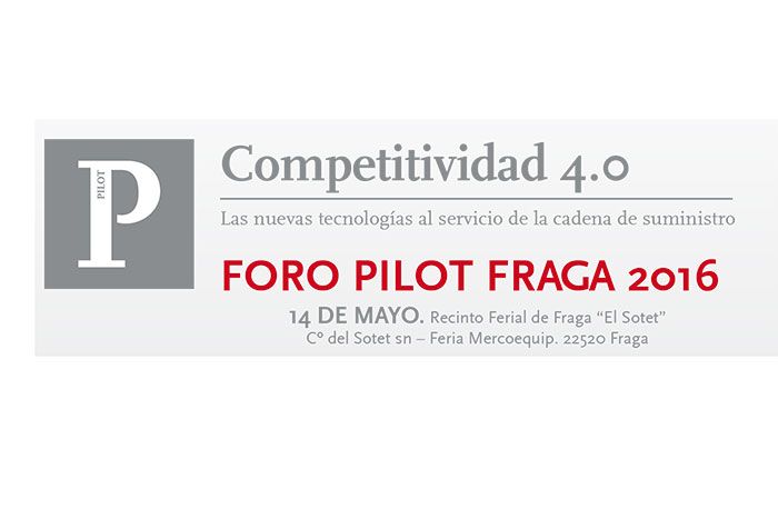 Este año se celebrará por primera vez en Fraga, el Foro Pilot