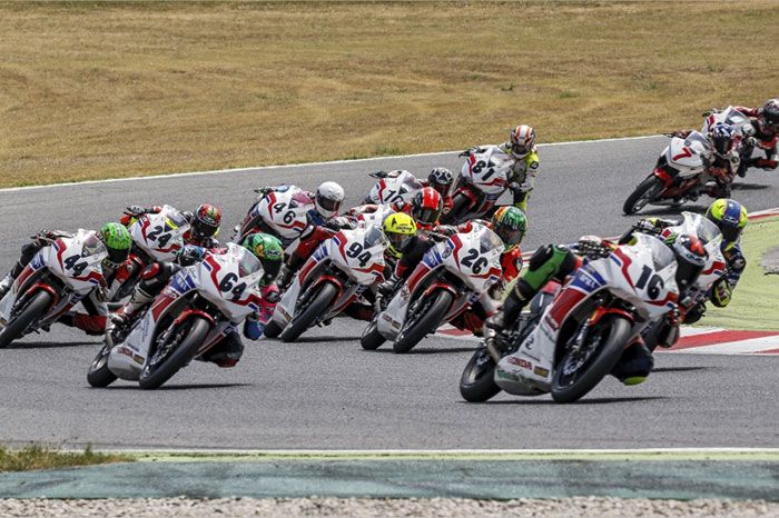 Carrera en Montmeló de Alex Canales