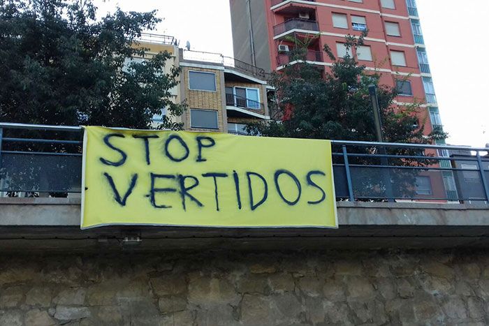 IU denuncia la existencia de nuevos vertidos en el río Cinca a su paso por Fraga