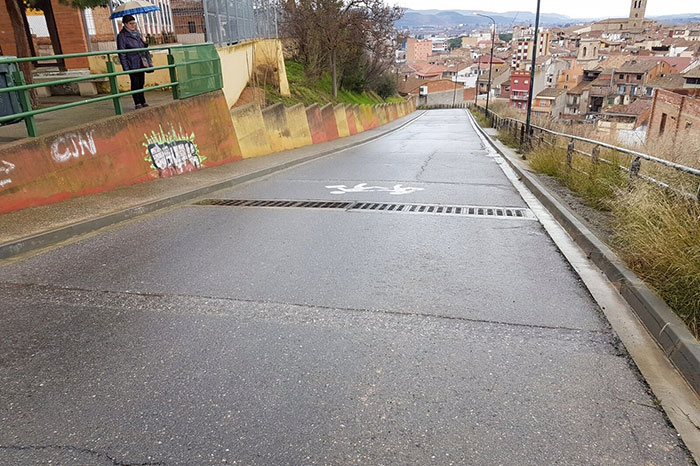  Rebaje en los accesos CEIP Miguel Servet