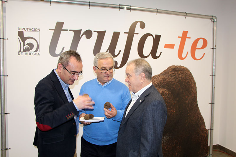Trufa-te 10 visita Fraga en su 10ª edición