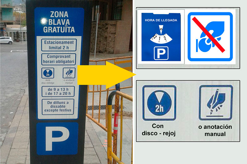 Compromiso por Fraga informa sobre las nuevas zonas azules