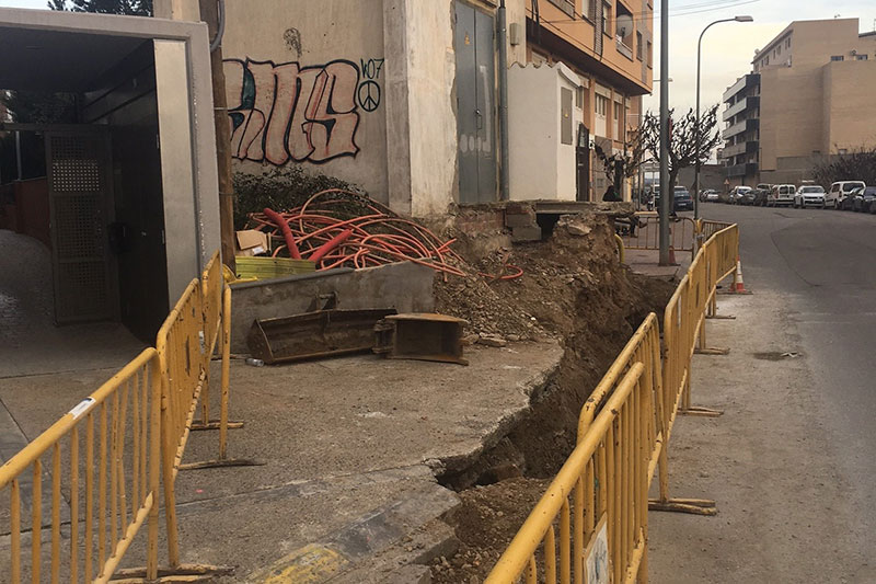 Esta semana inician los trabajos de la última fase del traslado del transformador ubicado en la Zona del Alcabón