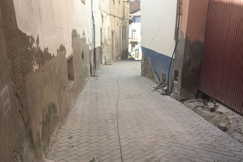 En 15 días finalizarán las obras de reurbanización de la Calle Doctor Barranquer