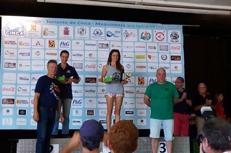 Júlia Cuchí consigue el primer puesto en la modalidad RR del Descenso del Cinca