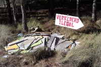 IU denuncia nuevos vertederos ilegales en el término municipal de Fraga