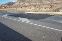CHA-Bajo Cinca/Baix Cinca agradece al Gobierno de Aragón la supresión de los baches en el acceso a Villa Fortunatus