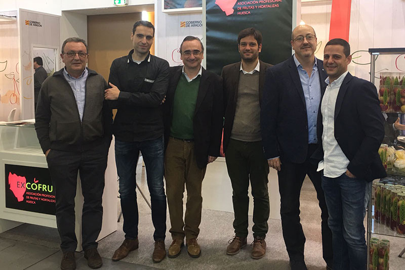 Representación fragatina en Fruit Logistic